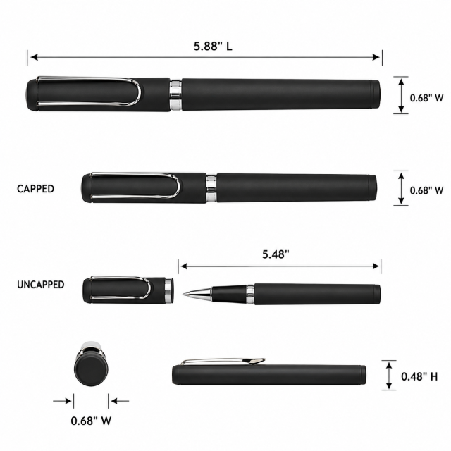 Premium Carbon Fiber Promotional Ballpoint Pen