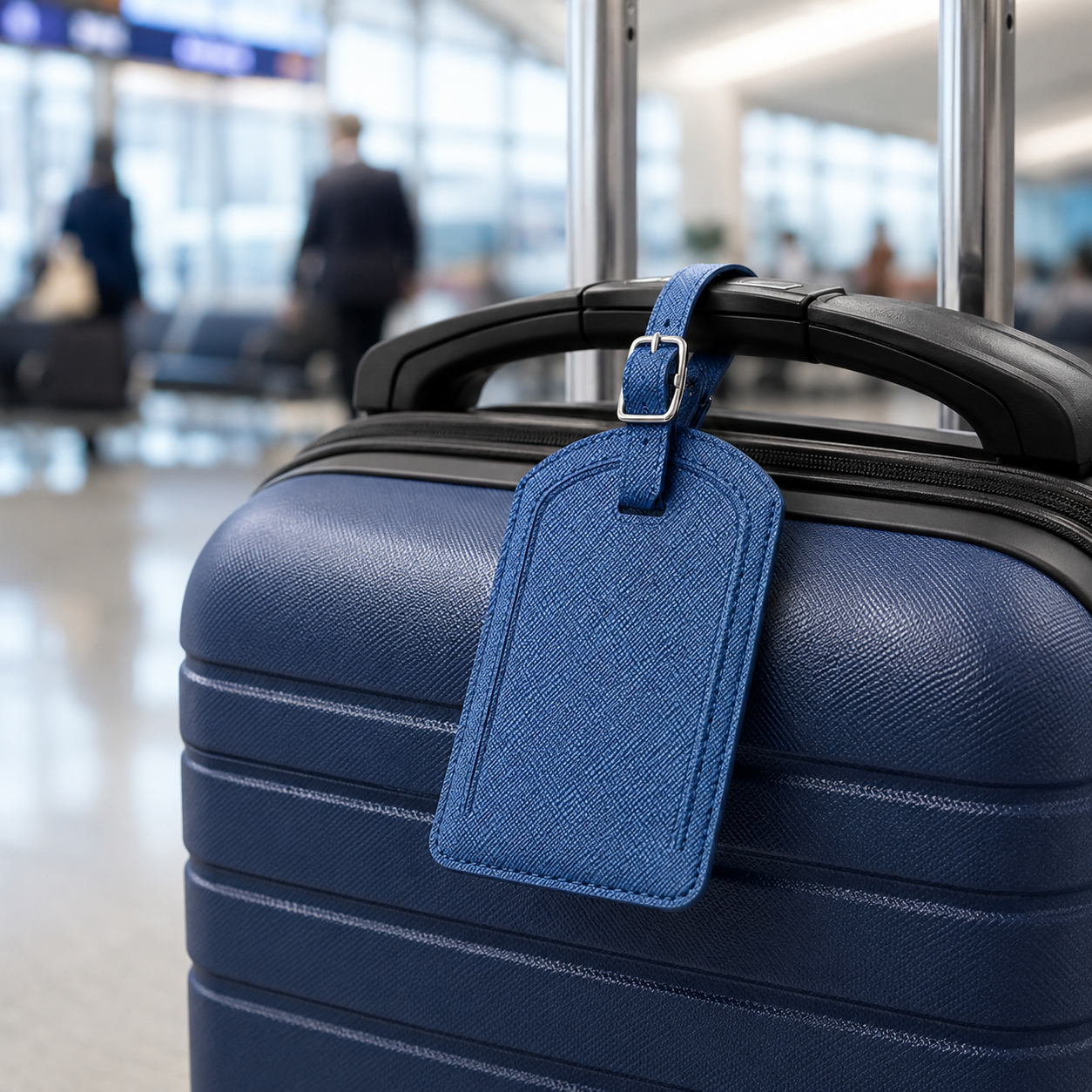 Premium PU Leather Luggage Tag