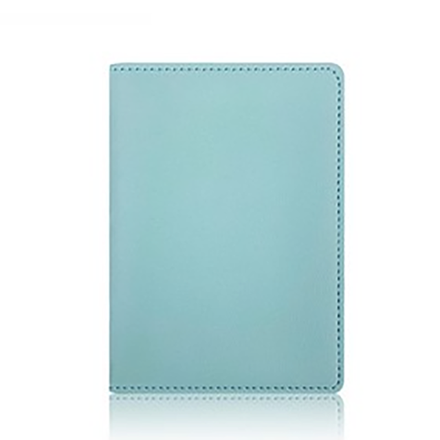 Premium PU Leather Passport ID Holder