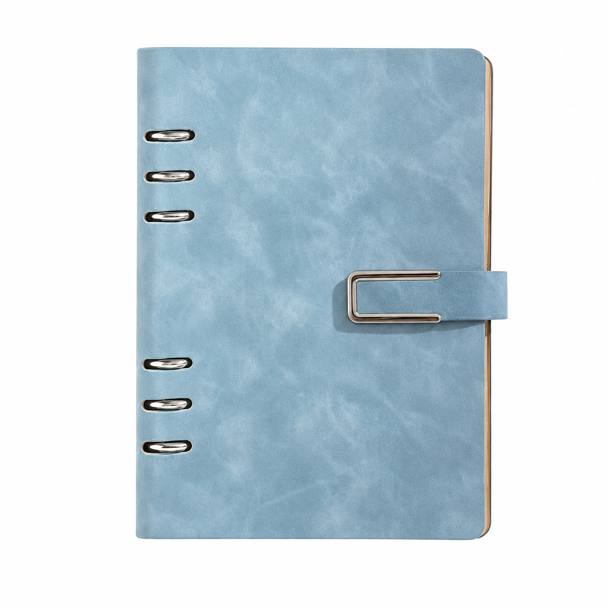 Premium PU Leather Refillable Notebook With Ring Binder
