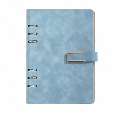 Premium PU Leather Refillable Notebook With Ring Binder