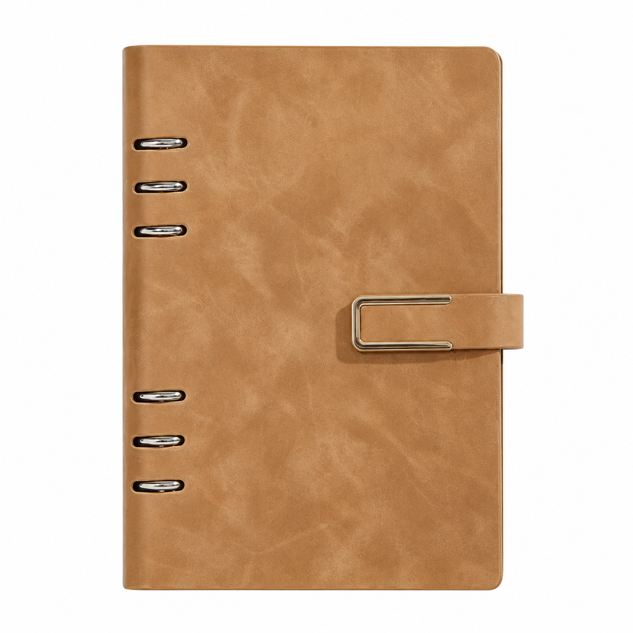 Premium PU Leather Refillable Notebook With Ring Binder