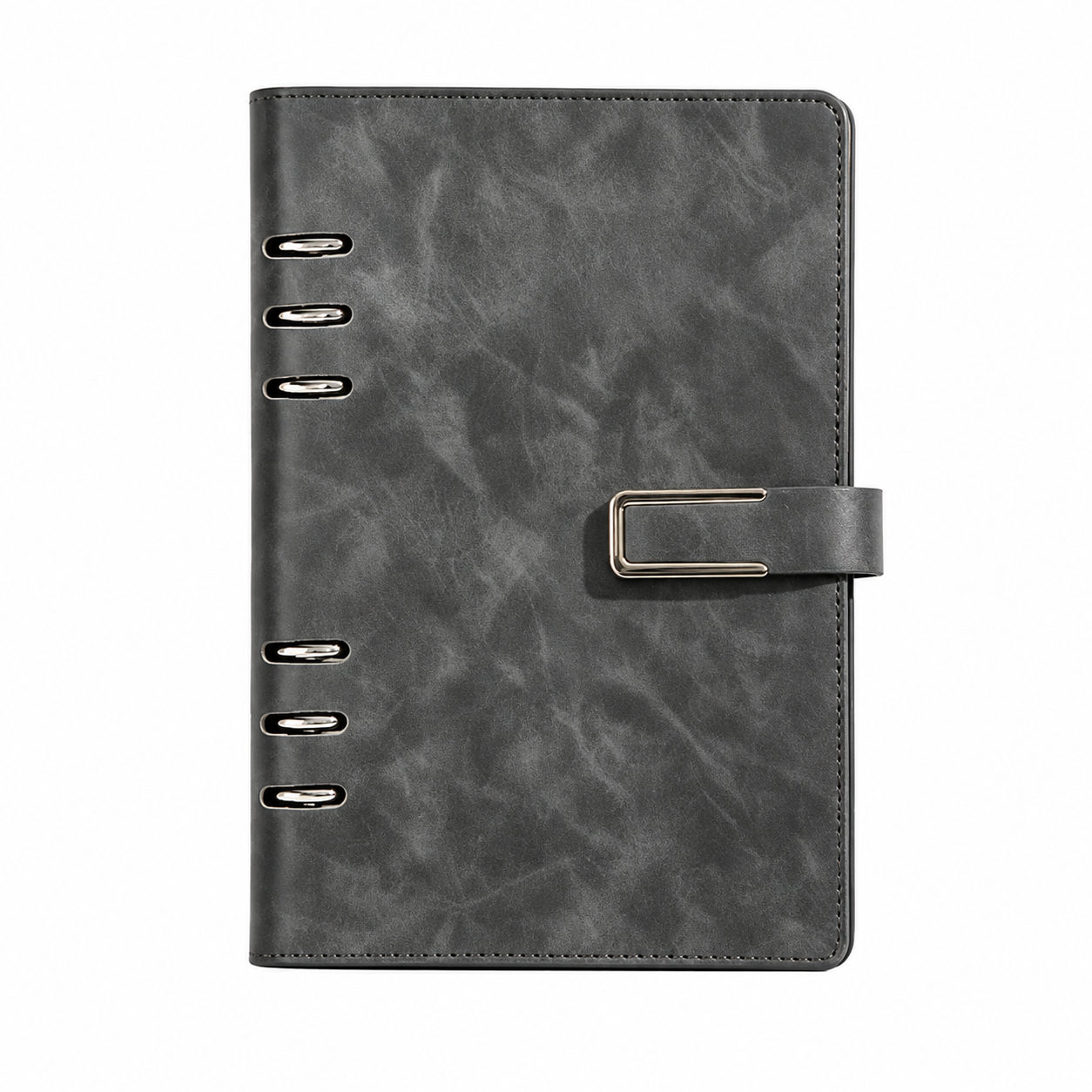Premium PU Leather Refillable Notebook With Ring Binder
