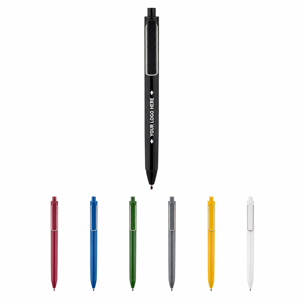 Premium Retractable Fine-Tip Ballpoint Pen