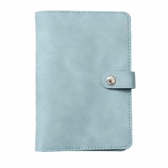 Premium Thermal Transfer PU Leather Ring Binder Notebook Cover
