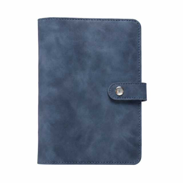 Premium Thermal Transfer PU Leather Ring Binder Notebook Cover
