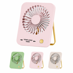 Quiet 3-Speed USB Rechargeable Desktop Fan