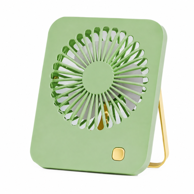 Quiet 3-Speed USB Rechargeable Desktop Fan