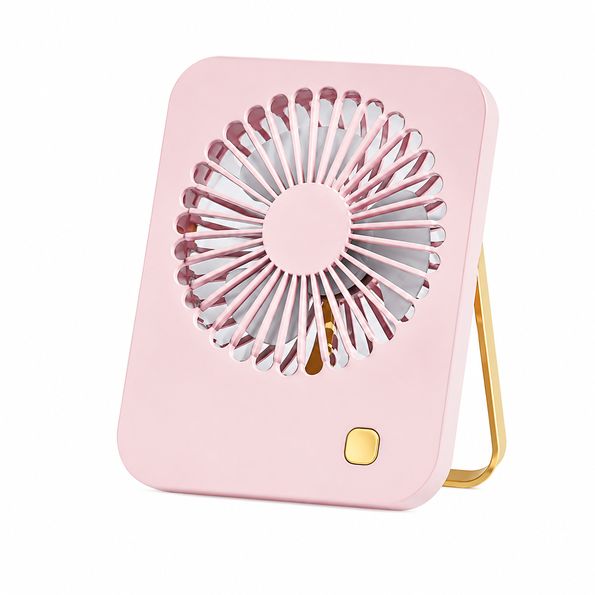 Quiet 3-Speed USB Rechargeable Desktop Fan