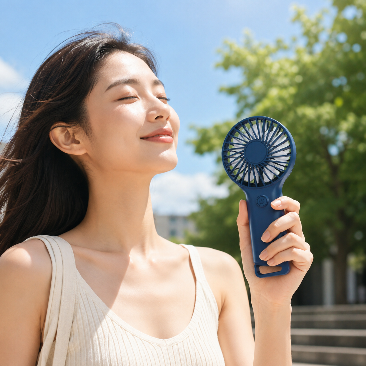 Rechargeable USB-C Mini Clip Fan