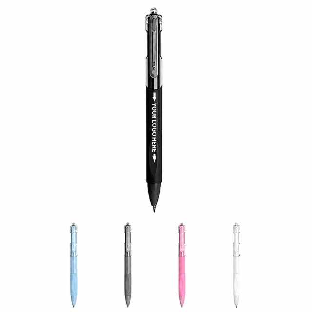 Retractable Ergonomic Gel Ink Pen