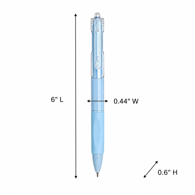 Retractable Ergonomic Gel Ink Pen