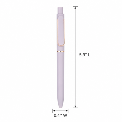Retractable Soft-Rubber Ultra-Fine Gel Pen
