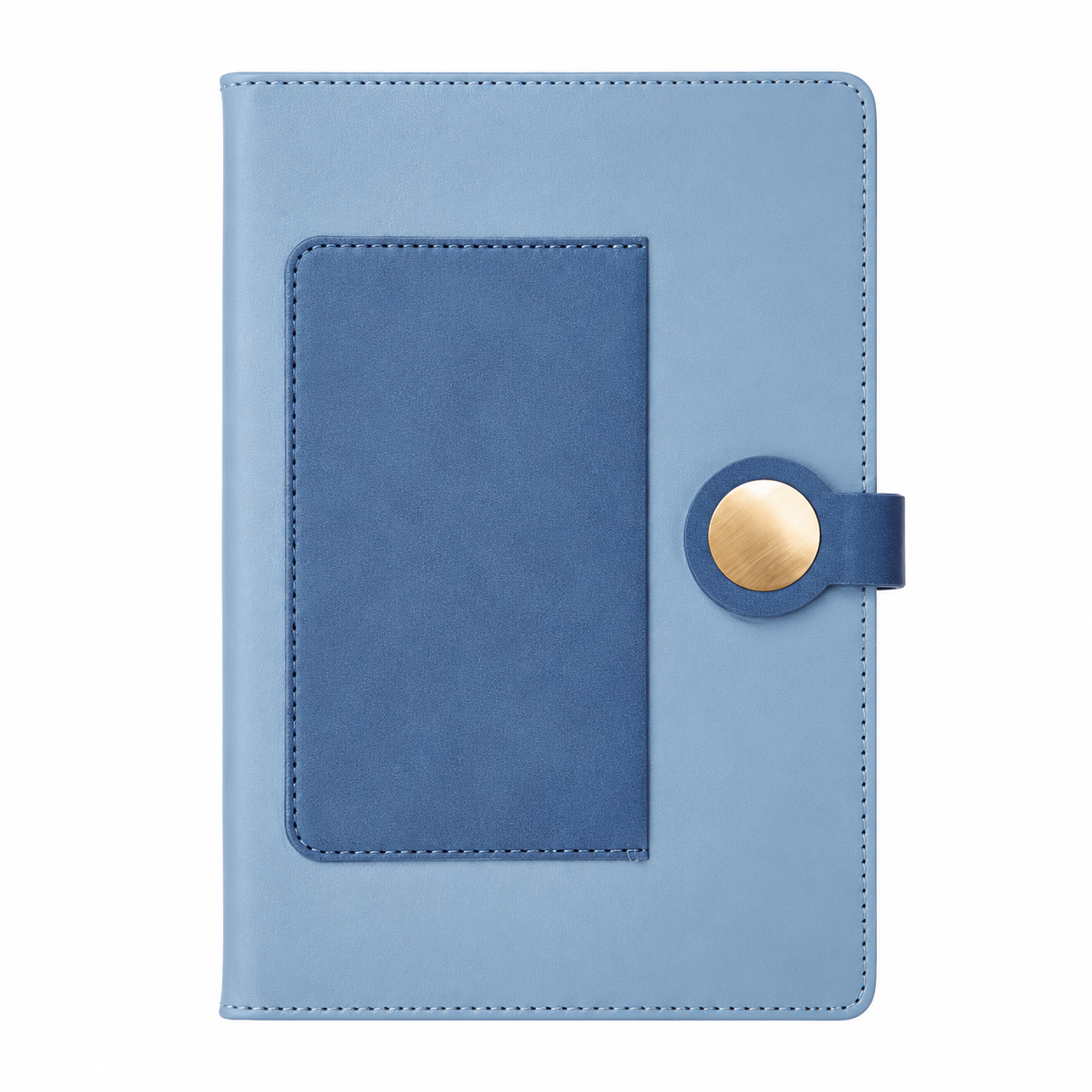 Retro Artificial Leather Lay-Flat Notebook