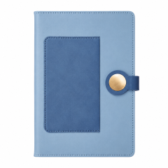 Retro Artificial Leather Lay-Flat Notebook