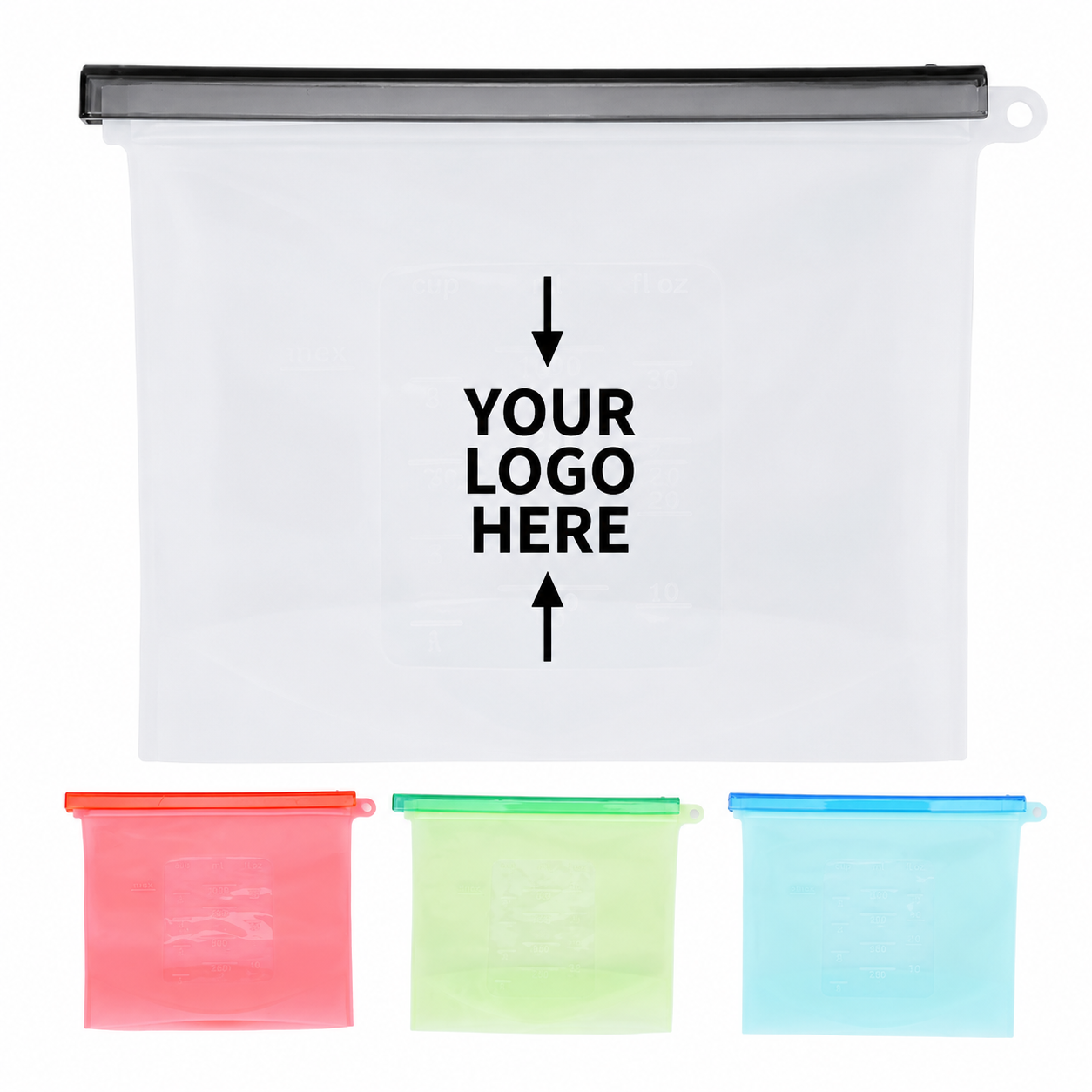 Reusable Food-Grade Silicone Freshness Storage Bag