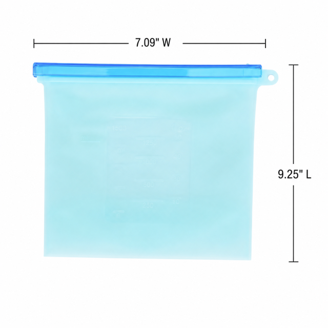 Reusable Food-Grade Silicone Freshness Storage Bag