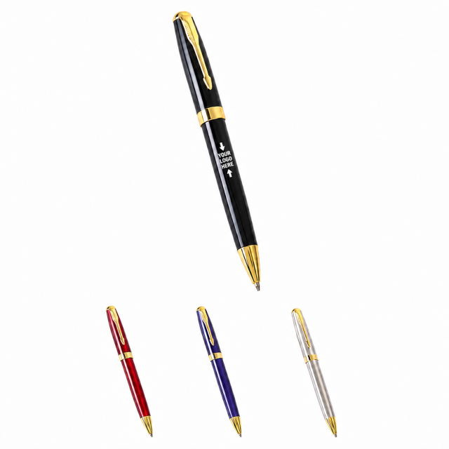 Rotating Metal Twist-Action Ballpoint Pen