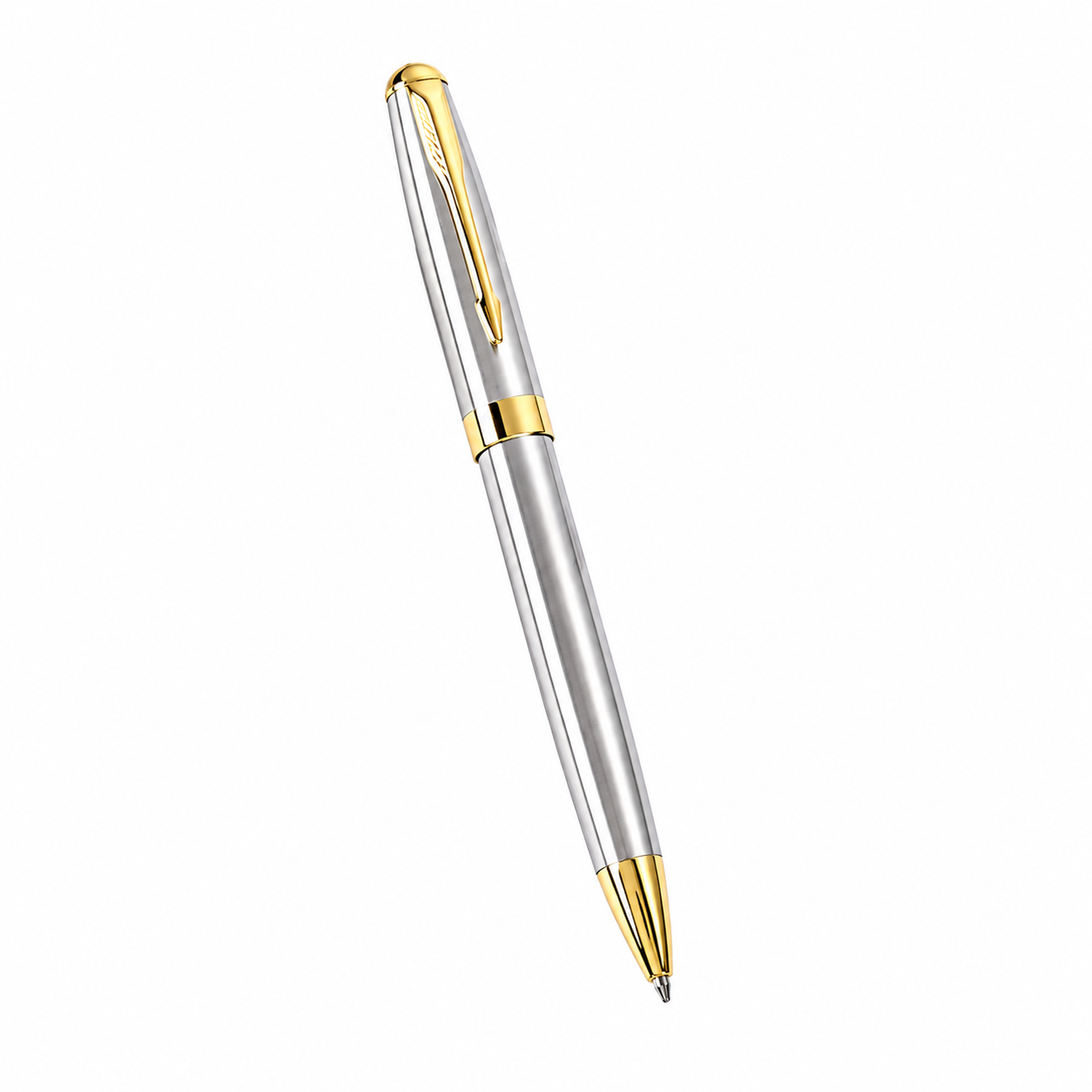 Rotating Metal Twist-Action Ballpoint Pen