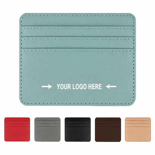 Slim PU Leather Multi-Card Wallet