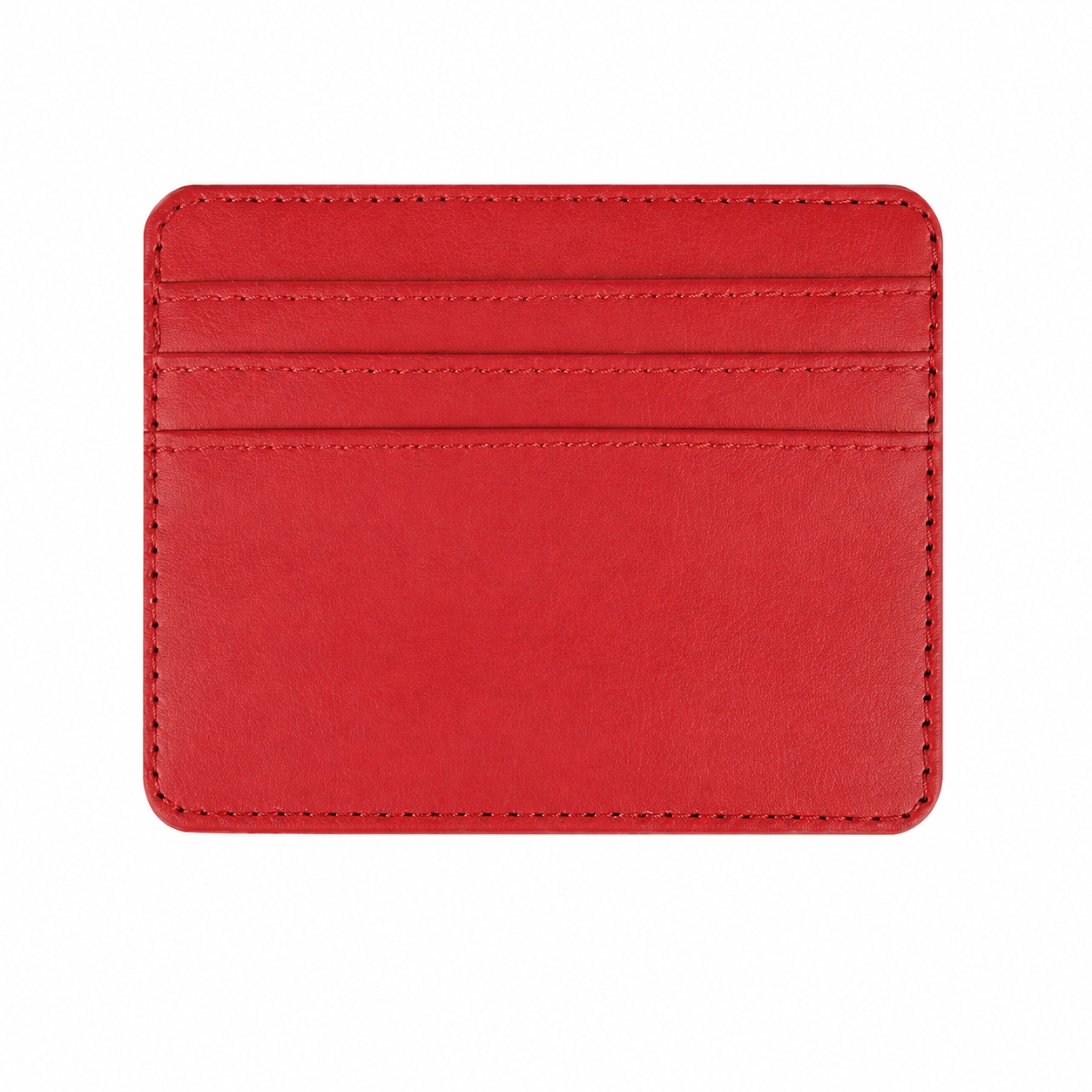 Slim PU Leather Multi-Card Wallet