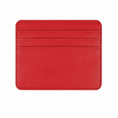 Slim PU Leather Multi-Card Wallet