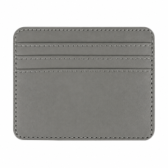 Slim PU Leather Multi-Card Wallet