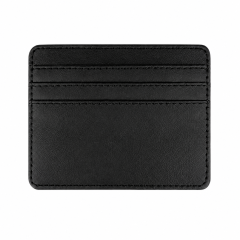 Slim PU Leather Multi-Card Wallet