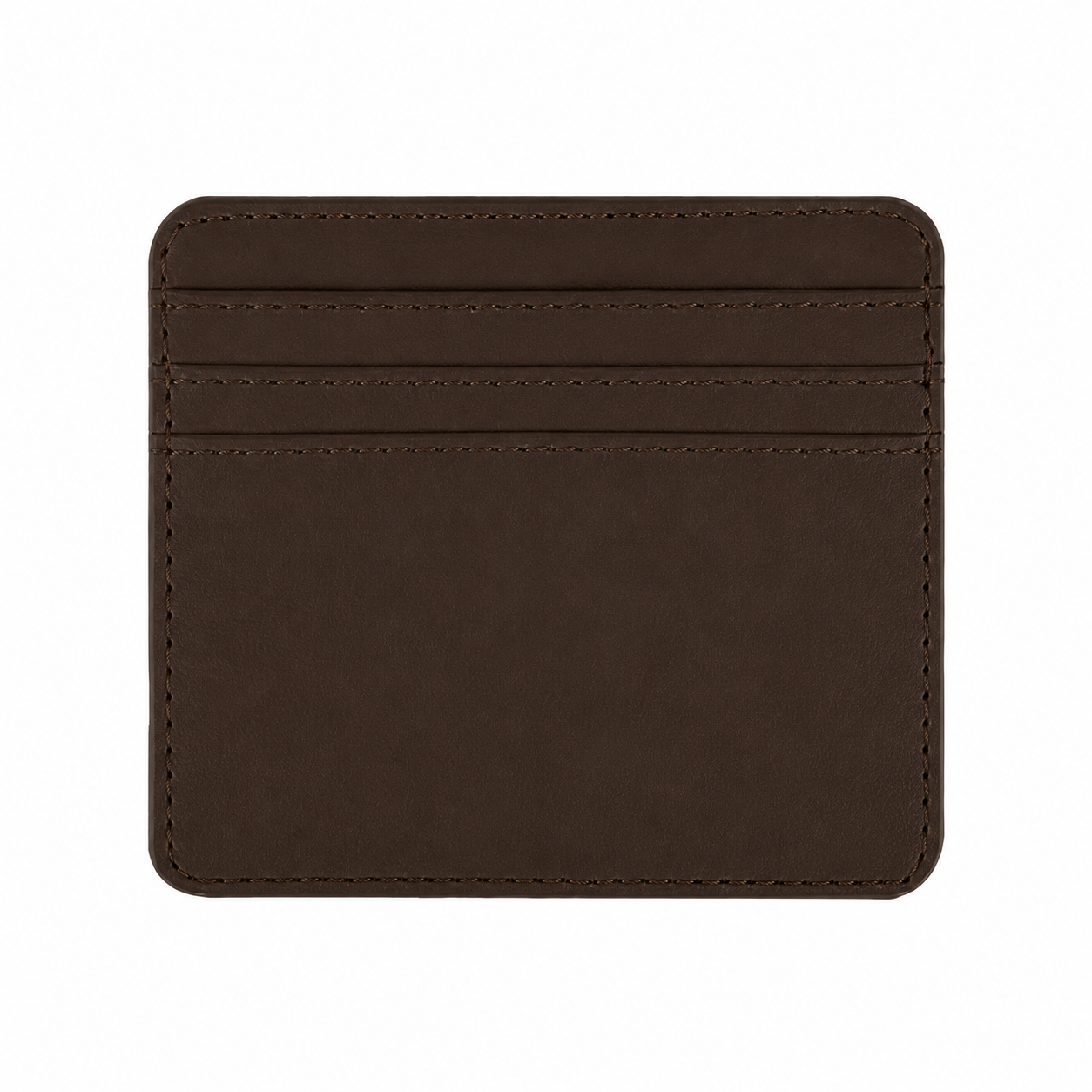 Slim PU Leather Multi-Card Wallet
