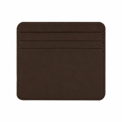 Slim PU Leather Multi-Card Wallet