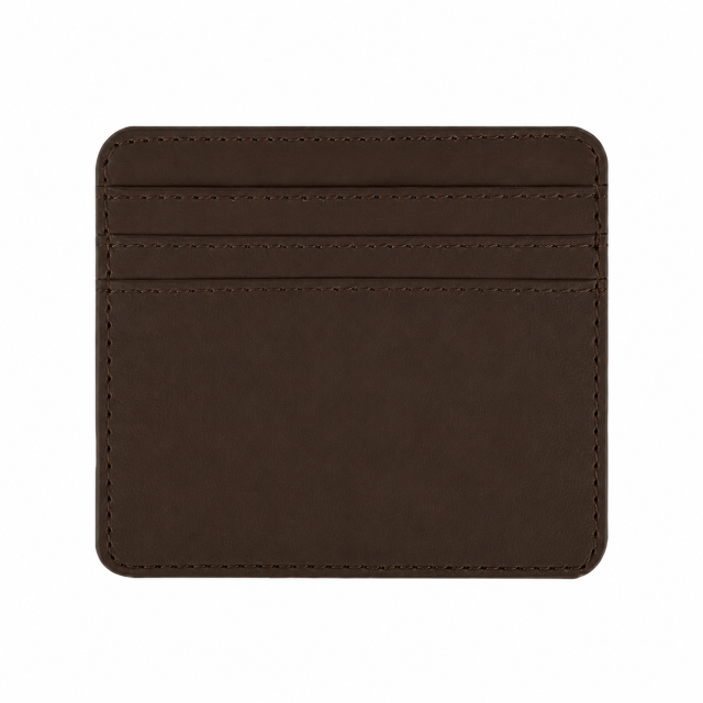 Slim PU Leather Multi-Card Wallet