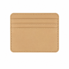 Slim PU Leather Multi-Card Wallet