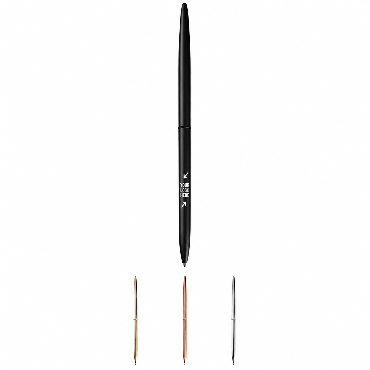 Slim Rotating Metal Twist-Action Pen