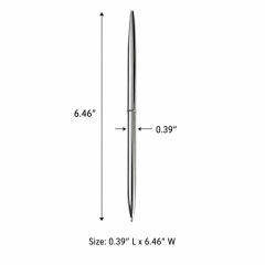 Slim Rotating Metal Twist-Action Pen