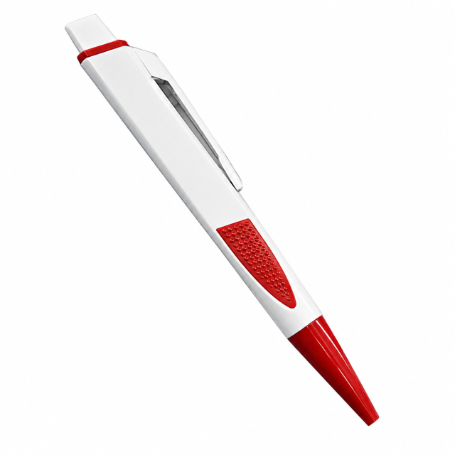 Triangular Flat Push-Action Ballpoint Pen