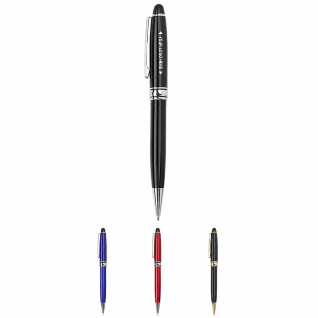 Twist-Action Metal Ballpoint Pen Gift Set