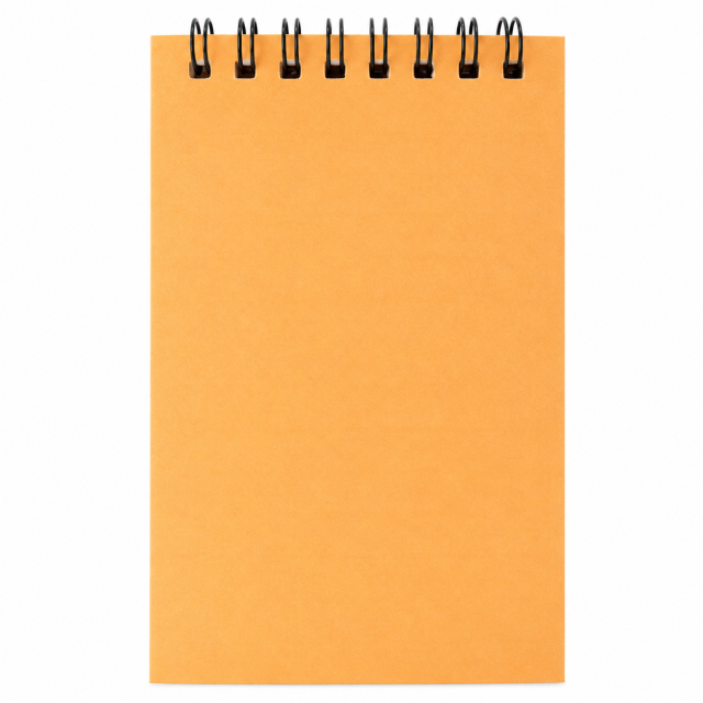 Water-Repellent Straw Pulp Pocket Jotter