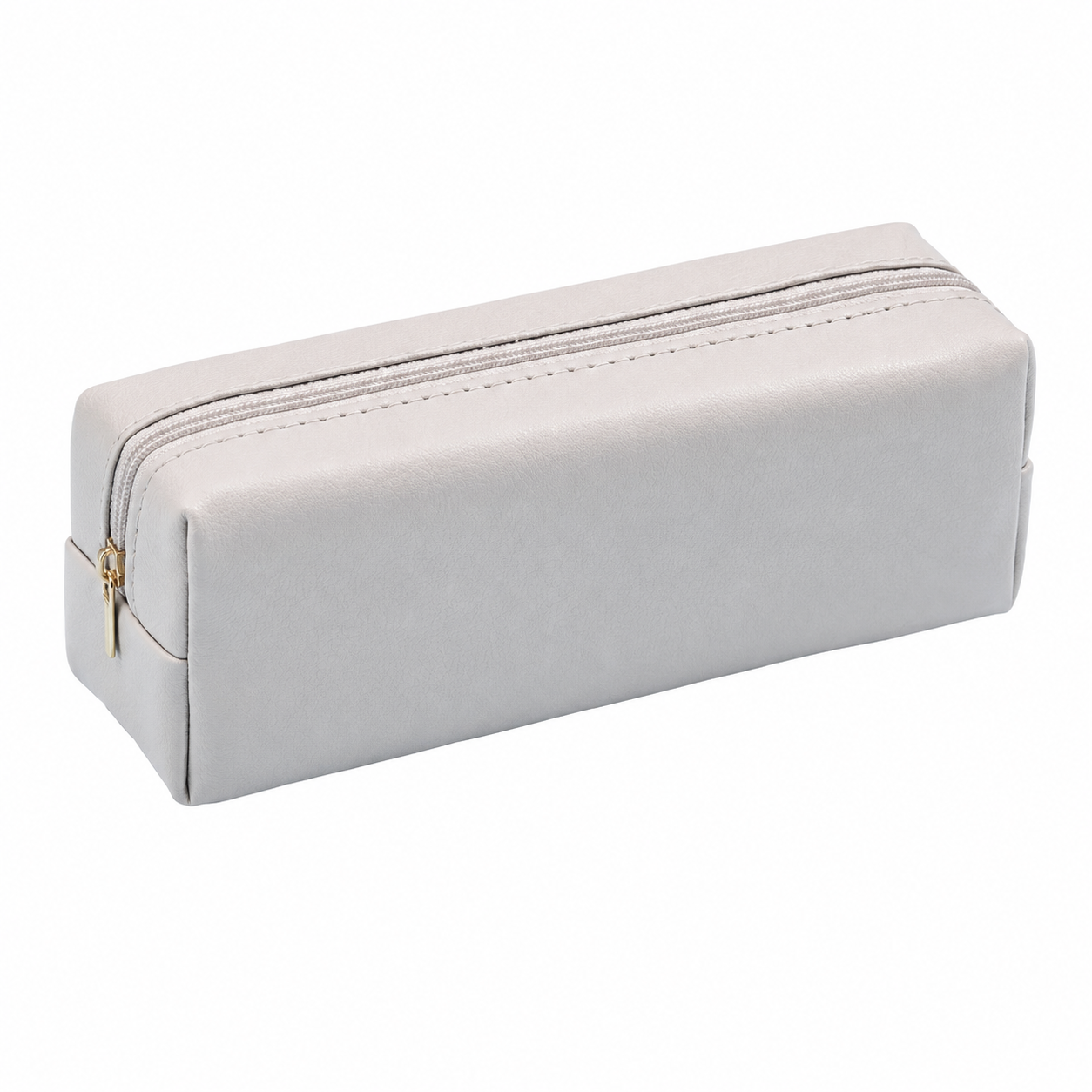 Water-Resistant PU Leather Pencil Pouch