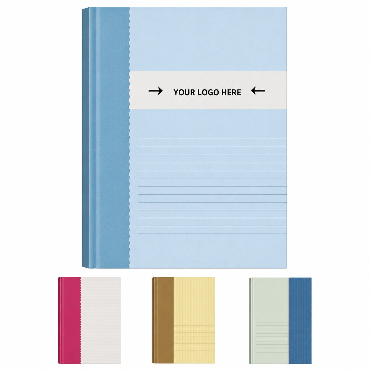 A5 Waterproof Spliced Hardcover Notebook