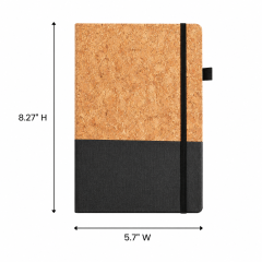 Cork & PU Leather Business Notebook