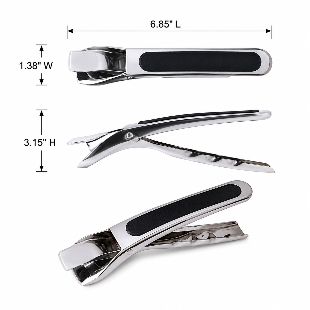 430 Stainless Steel Non-Slip Dish Holder Clips