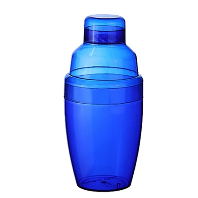 6 Oz 3-Piece Plastic Cocktail Shaker