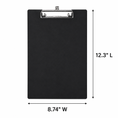 A4 Heavy-Duty PP Clipboard With Metal Clip