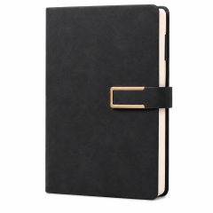A5 Faux Suede Magnetic Clasp Notebook