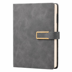 A5 Faux Suede Magnetic Clasp Notebook
