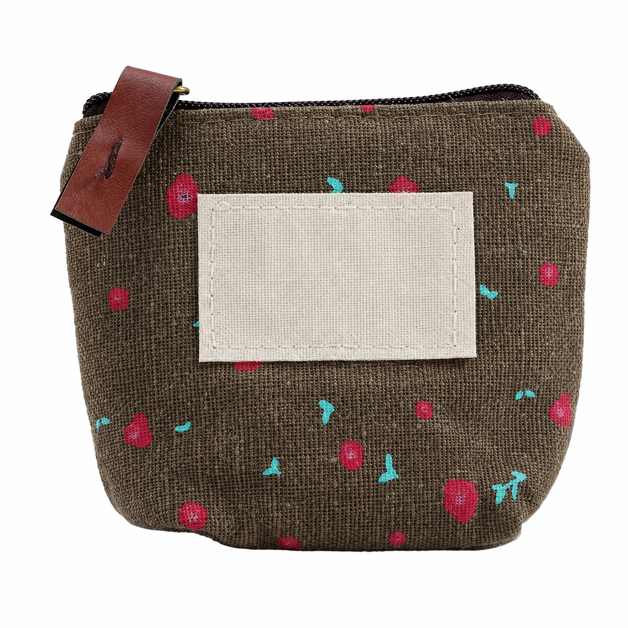 Compact Canvas Mini Wallet Pouch