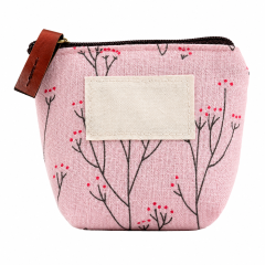 Compact Canvas Mini Wallet Pouch