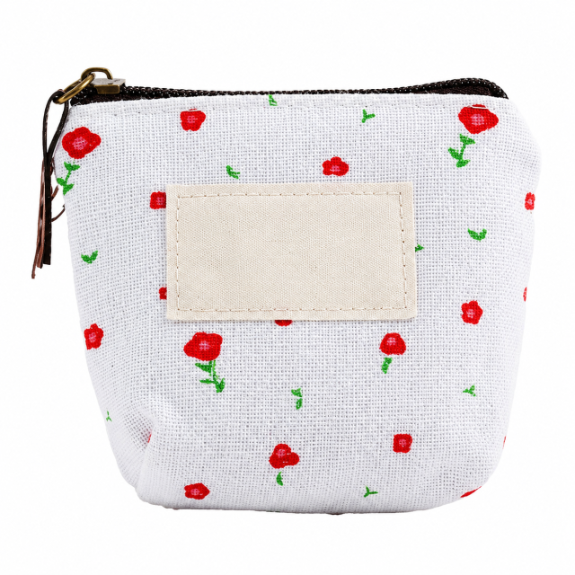 Compact Canvas Mini Wallet Pouch