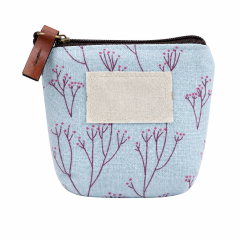 Compact Canvas Mini Wallet Pouch