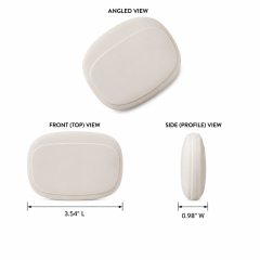 Compact Silicone Tech Accessory Organizer Pouch